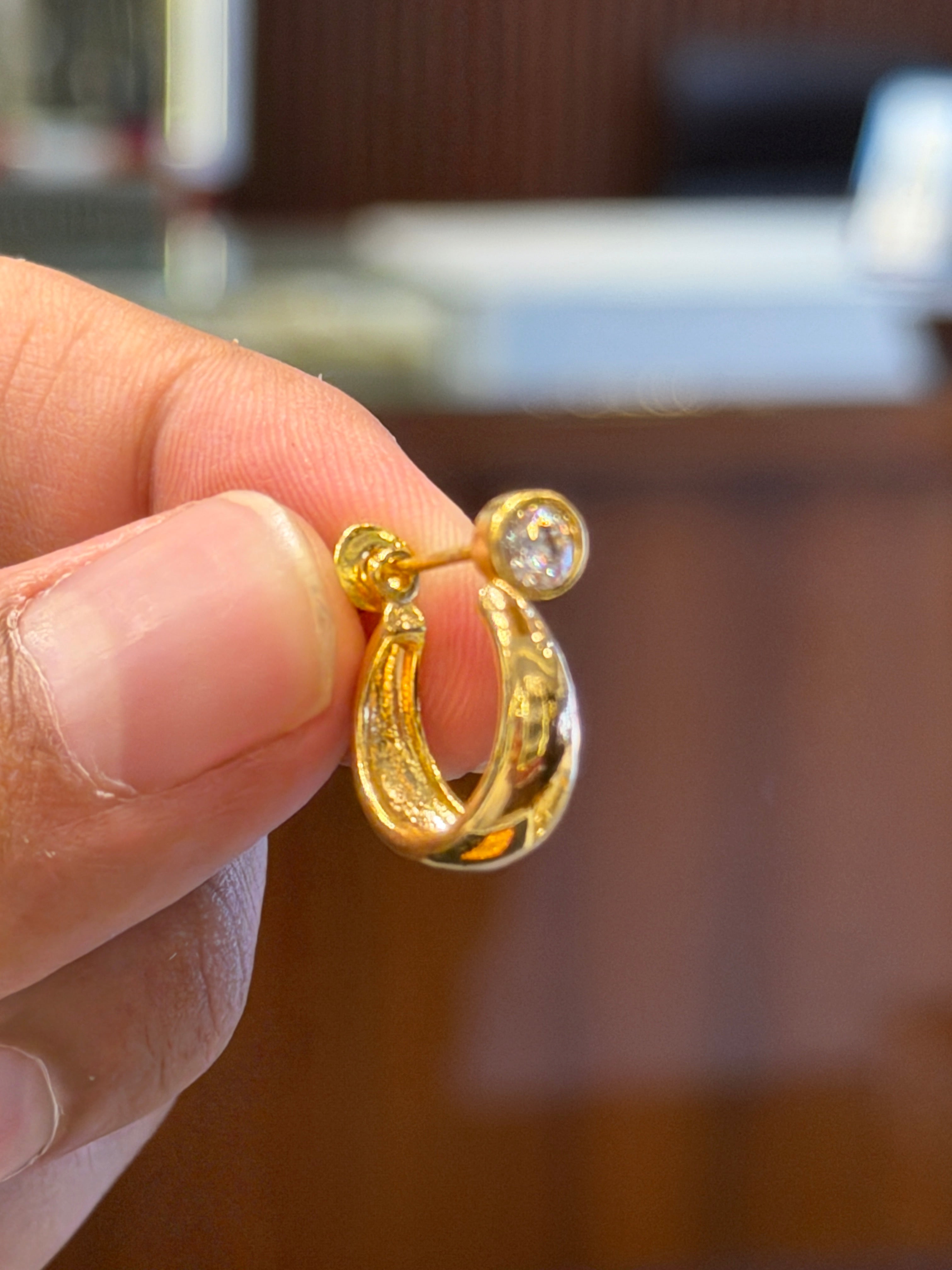 Gents Stone Bali premium GOLD PLATED
