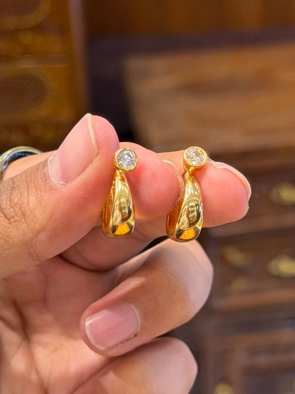 Gents Stone Bali premium GOLD PLATED