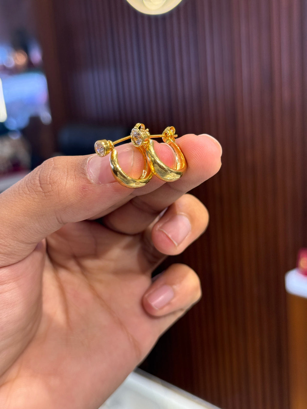 Gents Stone Bali premium GOLD PLATED