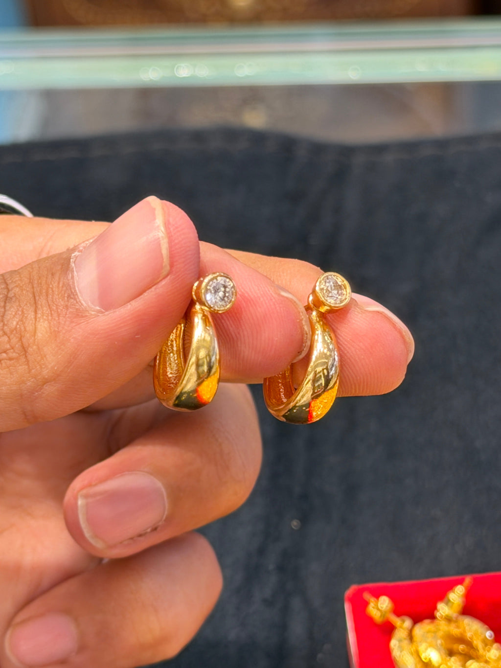 Gents Stone Bali premium GOLD PLATED